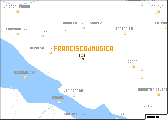 map of Francisco J. Múgica