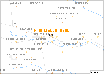 map of FranciscoMadero