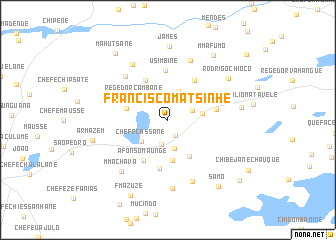 map of Francisco Matsinhe