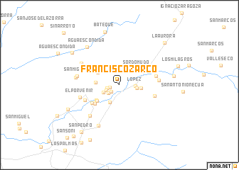 map of Francisco Zarco