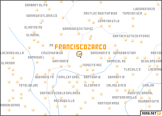 map of Francisco Zarco