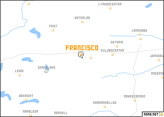 map of Francisco