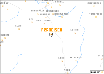 map of Francisco