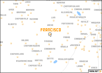 map of Francisco