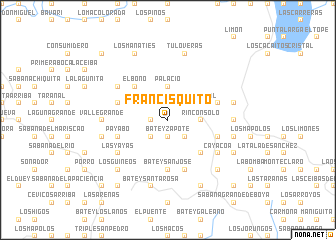 map of Francisquito