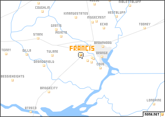 map of Francis