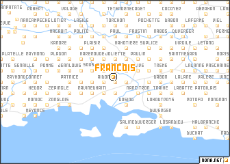 map of François