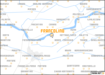 map of Francolino