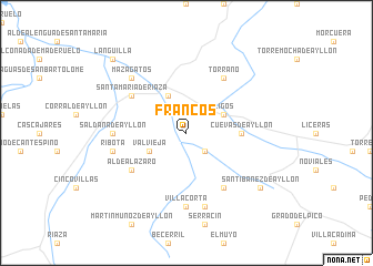 map of Francos