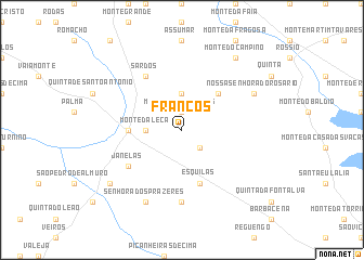 map of Francos