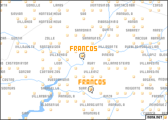 map of Francos