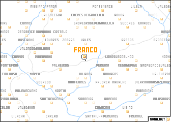 map of Franco