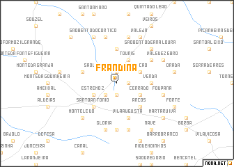 map of Frandina