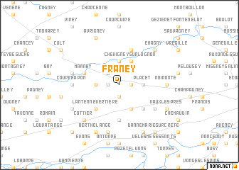 map of Franey