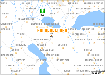 map of Frangoulaíika