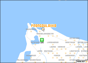 map of Frangoulaíika