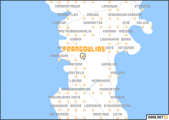 map of Frangoúlias