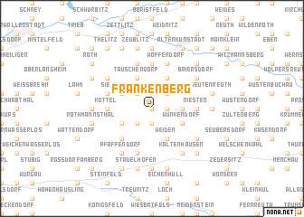map of Frankenberg