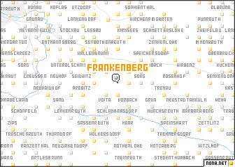 map of Frankenberg