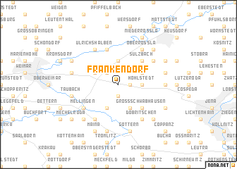 map of Frankendorf