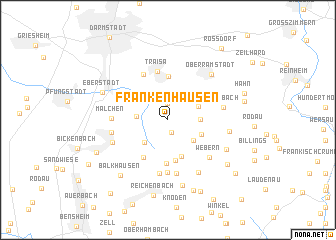 map of Frankenhausen