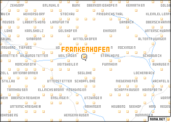 map of Frankenhofen