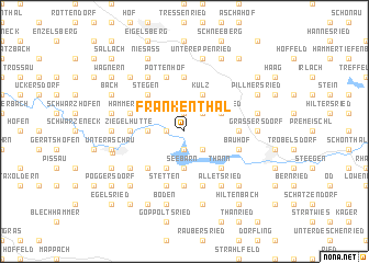 map of Frankenthal