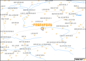 map of Frankford