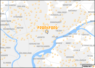 map of Frankford