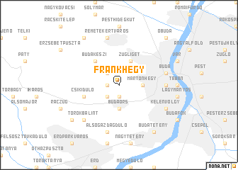 map of Frankhegy