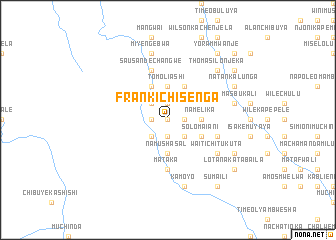 map of Franki Chisenga