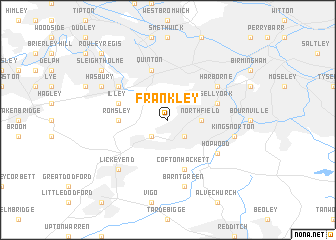 map of Frankley