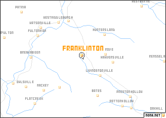 map of Franklinton