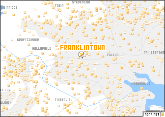 map of Franklintown