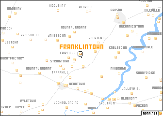 map of Franklintown