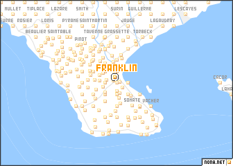 map of Franklin