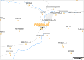 map of Franklin
