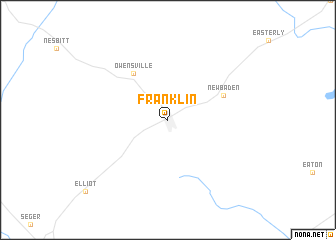 map of Franklin