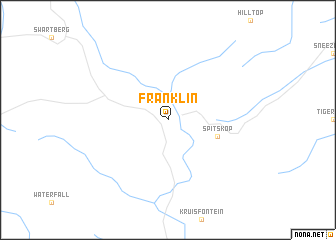 map of Franklin