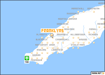 map of Franklyns