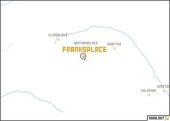 map of Franks Place