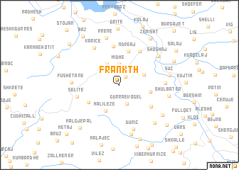 map of Frankth