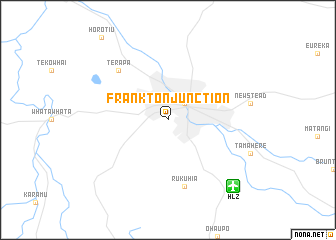 map of Frankton Junction