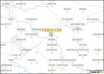 map of Frankton