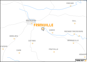 map of Frankville