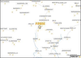 map of Frank