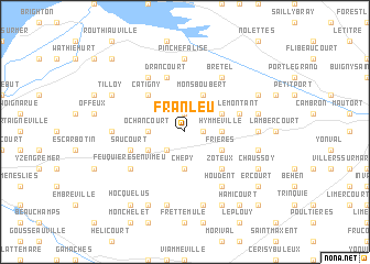 map of Franleu