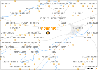 map of Franois