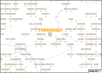 map of Franse Hoef