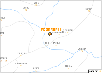 map of Fransobli